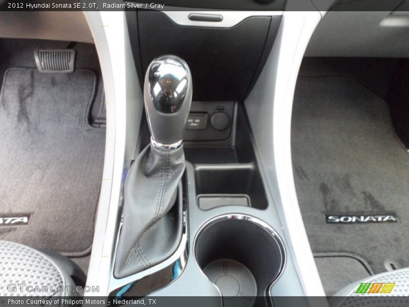 Radiant Silver / Gray 2012 Hyundai Sonata SE 2.0T