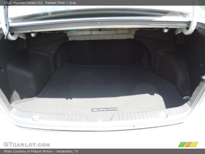 Radiant Silver / Gray 2012 Hyundai Sonata GLS