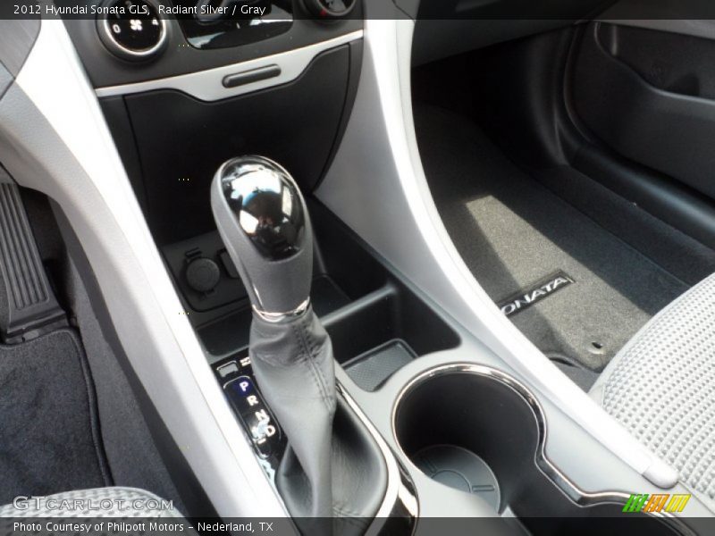 Radiant Silver / Gray 2012 Hyundai Sonata GLS