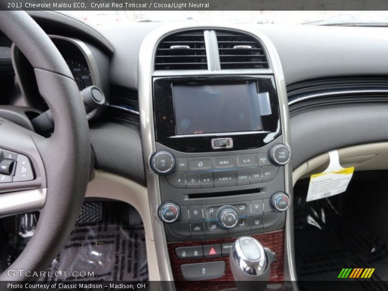 Crystal Red Tintcoat / Cocoa/Light Neutral 2013 Chevrolet Malibu ECO