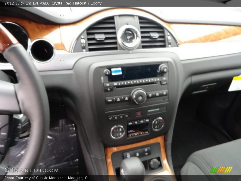 Crystal Red Tintcoat / Ebony 2012 Buick Enclave AWD