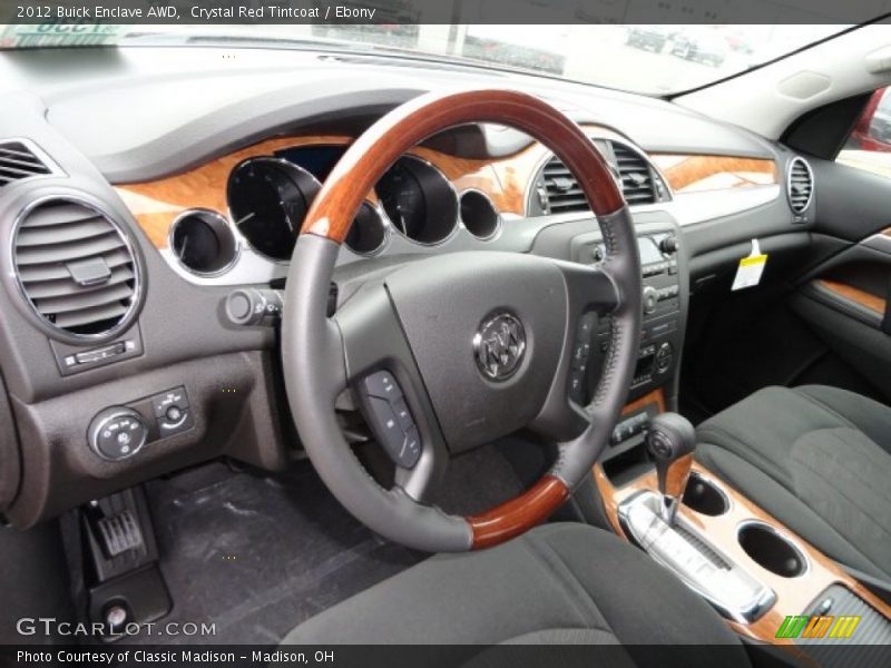 Dashboard of 2012 Enclave AWD