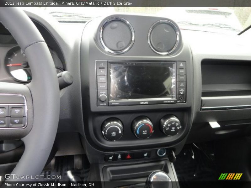 Mineral Gray Metallic / Dark Slate Gray 2012 Jeep Compass Latitude