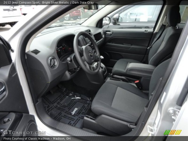  2012 Compass Sport Dark Slate Gray Interior
