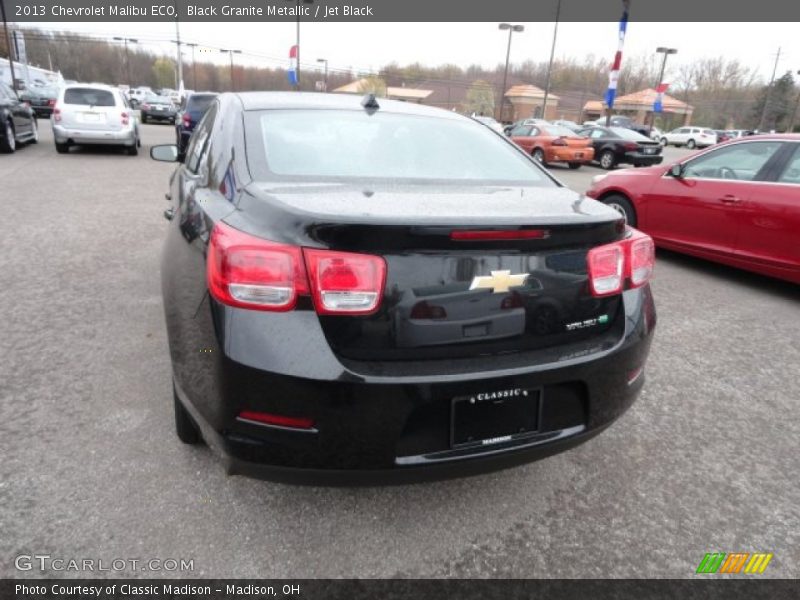 Black Granite Metallic / Jet Black 2013 Chevrolet Malibu ECO