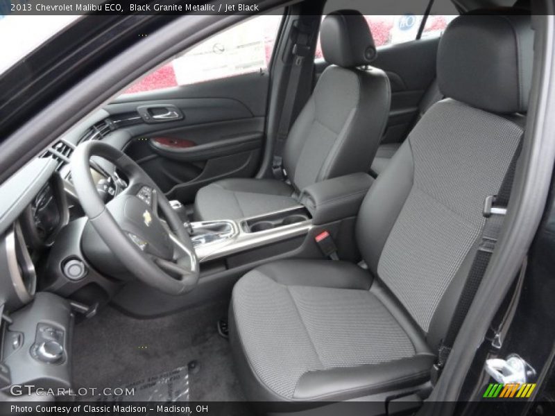Black Granite Metallic / Jet Black 2013 Chevrolet Malibu ECO