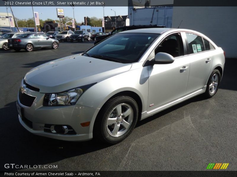 Silver Ice Metallic / Jet Black 2012 Chevrolet Cruze LT/RS