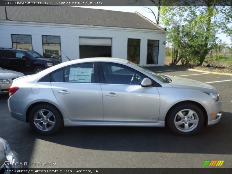Silver Ice Metallic / Jet Black 2012 Chevrolet Cruze LT/RS