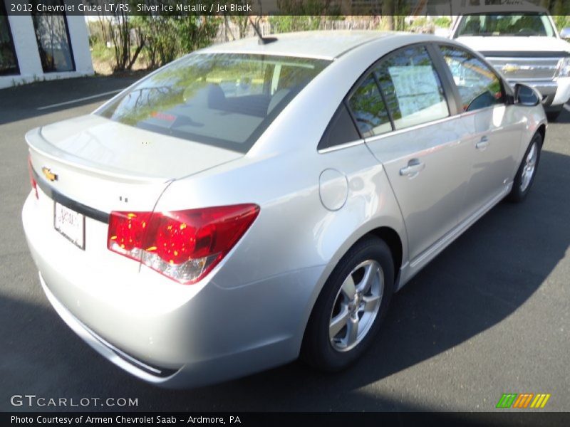 Silver Ice Metallic / Jet Black 2012 Chevrolet Cruze LT/RS