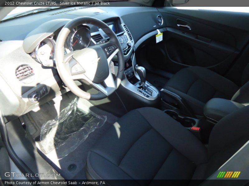 Silver Ice Metallic / Jet Black 2012 Chevrolet Cruze LT/RS