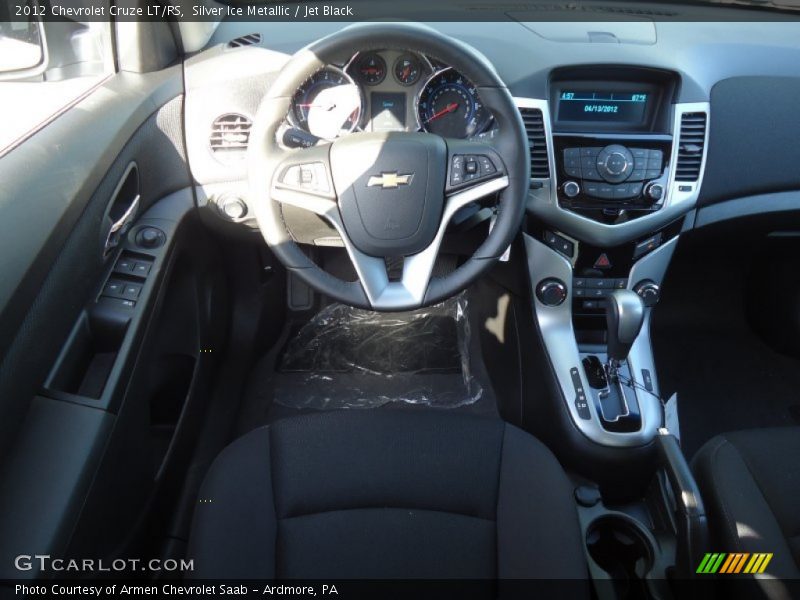Silver Ice Metallic / Jet Black 2012 Chevrolet Cruze LT/RS