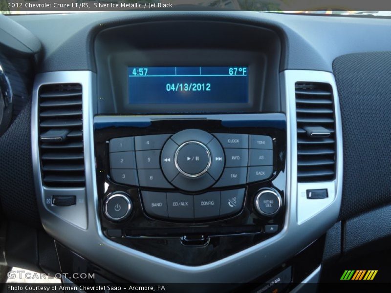 Silver Ice Metallic / Jet Black 2012 Chevrolet Cruze LT/RS