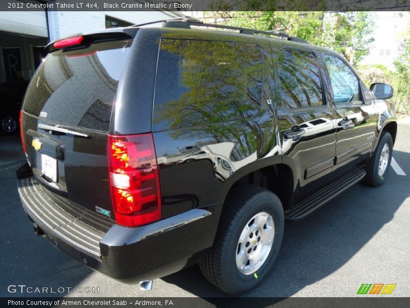 Black Granite Metallic / Ebony 2012 Chevrolet Tahoe LT 4x4