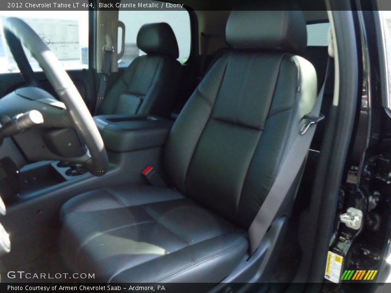 Black Granite Metallic / Ebony 2012 Chevrolet Tahoe LT 4x4