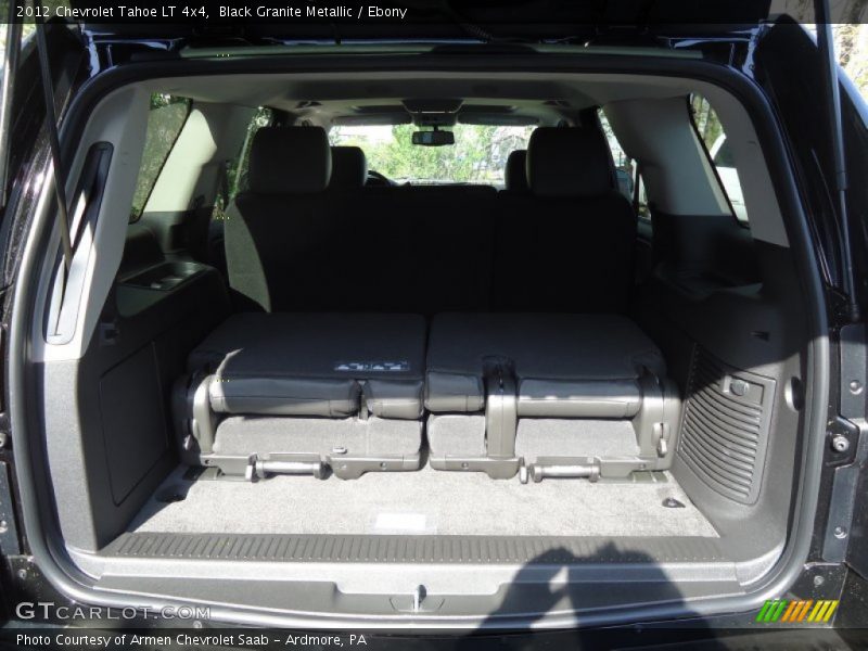 Black Granite Metallic / Ebony 2012 Chevrolet Tahoe LT 4x4
