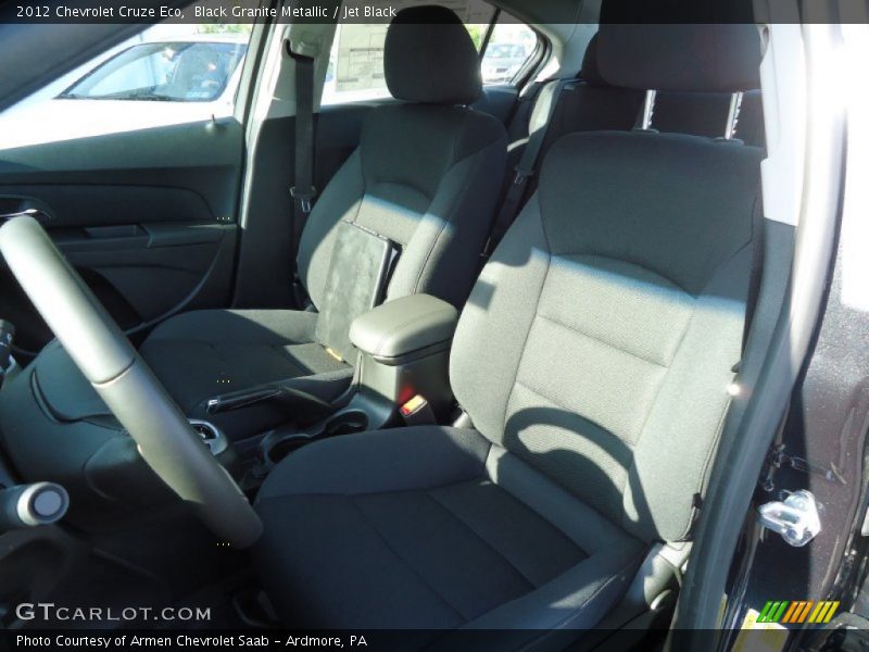 Black Granite Metallic / Jet Black 2012 Chevrolet Cruze Eco