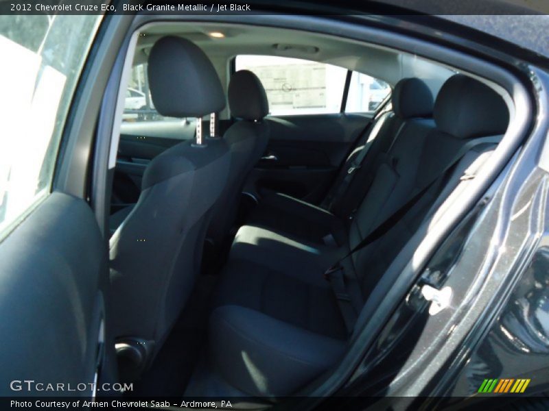 Black Granite Metallic / Jet Black 2012 Chevrolet Cruze Eco