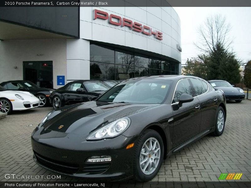 Carbon Grey Metallic / Black 2010 Porsche Panamera S