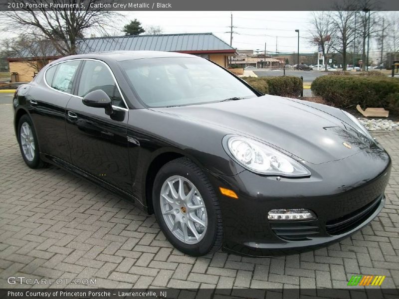 Front 3/4 View of 2010 Panamera S