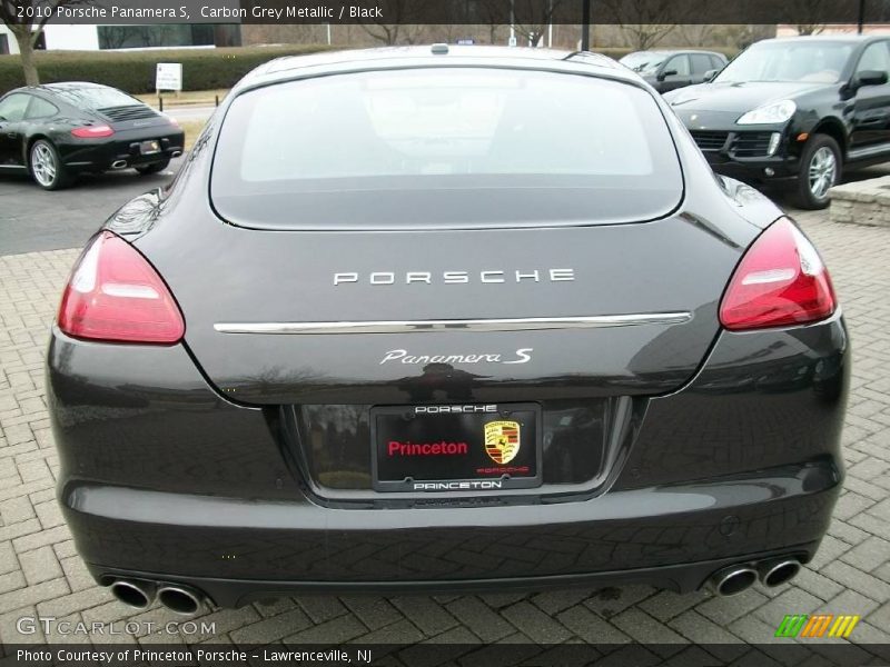 Carbon Grey Metallic / Black 2010 Porsche Panamera S