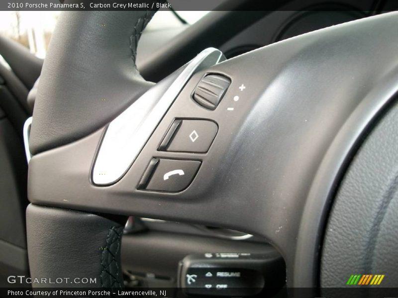 Controls of 2010 Panamera S