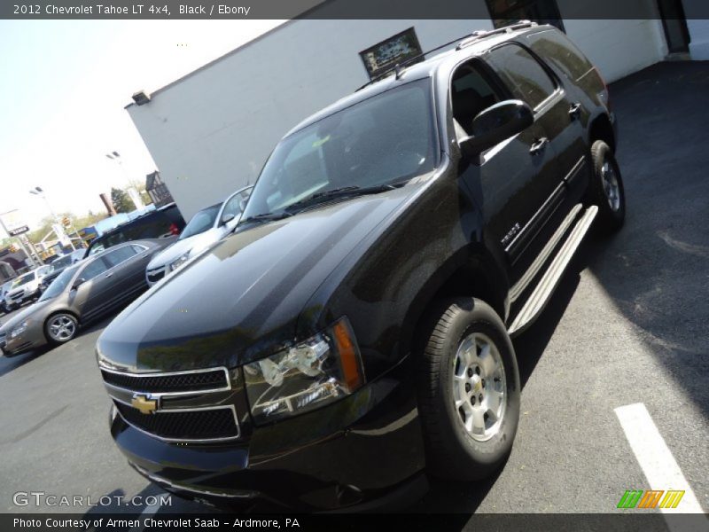 Black / Ebony 2012 Chevrolet Tahoe LT 4x4