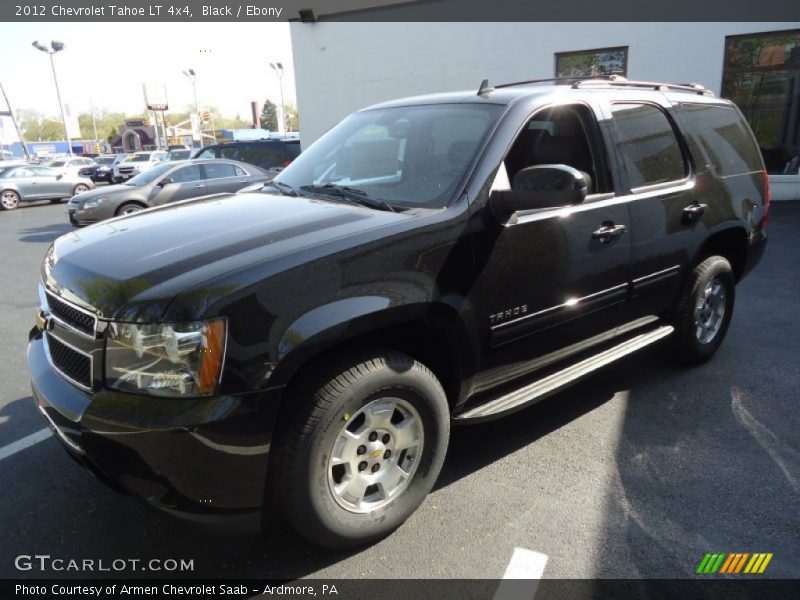 Black / Ebony 2012 Chevrolet Tahoe LT 4x4