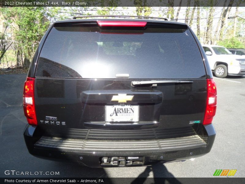 Black / Ebony 2012 Chevrolet Tahoe LT 4x4
