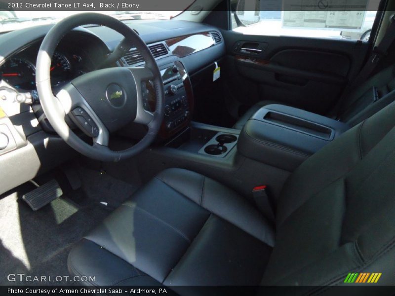 Black / Ebony 2012 Chevrolet Tahoe LT 4x4