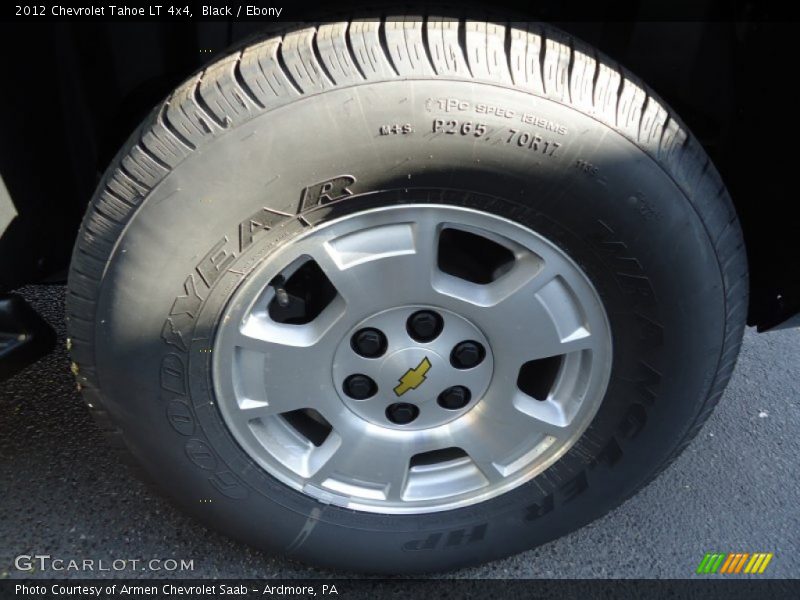 Black / Ebony 2012 Chevrolet Tahoe LT 4x4