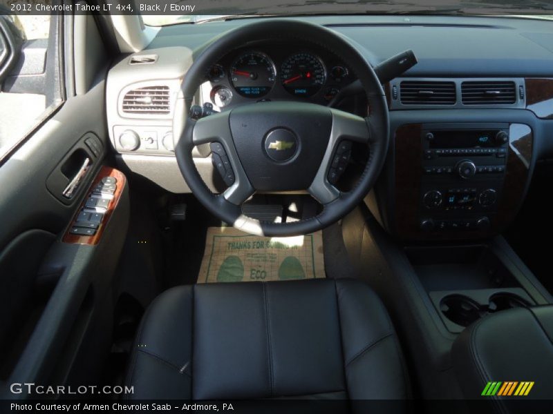 Black / Ebony 2012 Chevrolet Tahoe LT 4x4