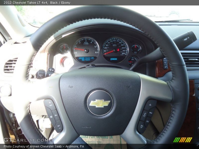 Black / Ebony 2012 Chevrolet Tahoe LT 4x4
