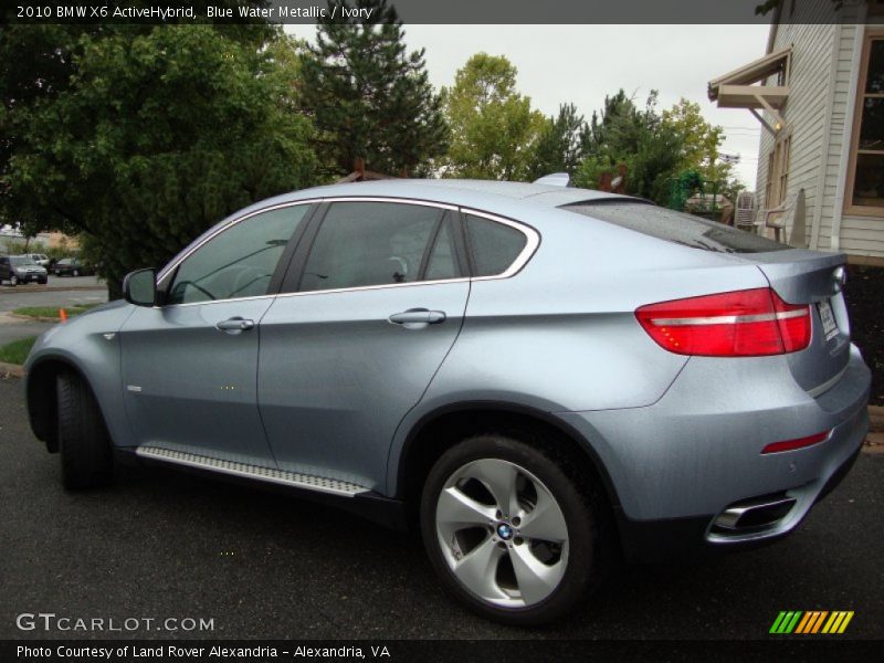 Blue Water Metallic / Ivory 2010 BMW X6 ActiveHybrid