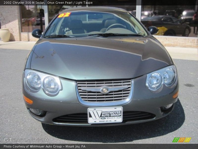 Onyx Green Pearl / Light Taupe 2002 Chrysler 300 M Sedan