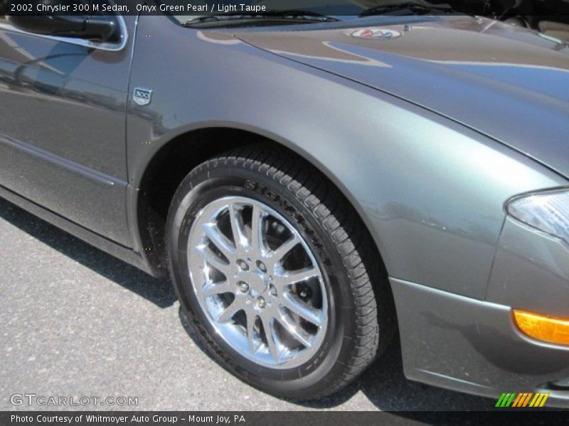Onyx Green Pearl / Light Taupe 2002 Chrysler 300 M Sedan