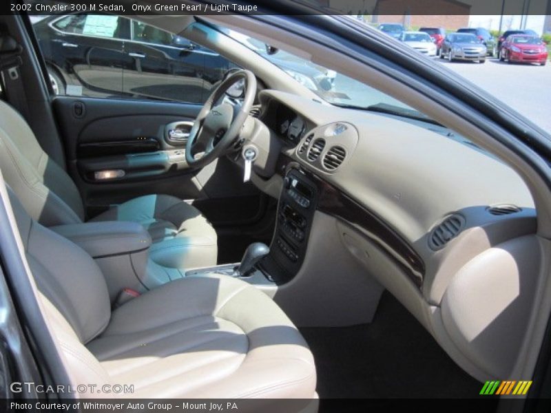 Onyx Green Pearl / Light Taupe 2002 Chrysler 300 M Sedan