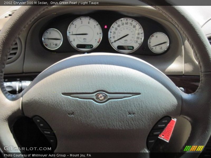 Onyx Green Pearl / Light Taupe 2002 Chrysler 300 M Sedan