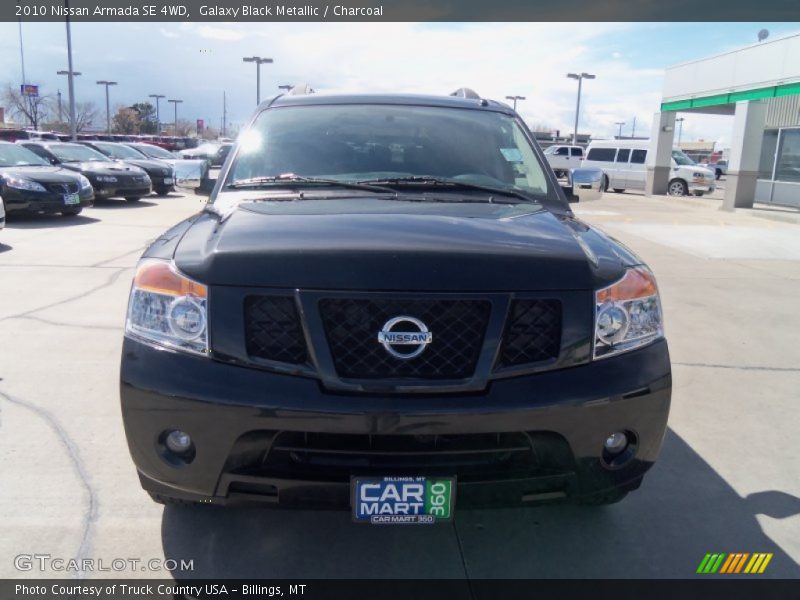 Galaxy Black Metallic / Charcoal 2010 Nissan Armada SE 4WD