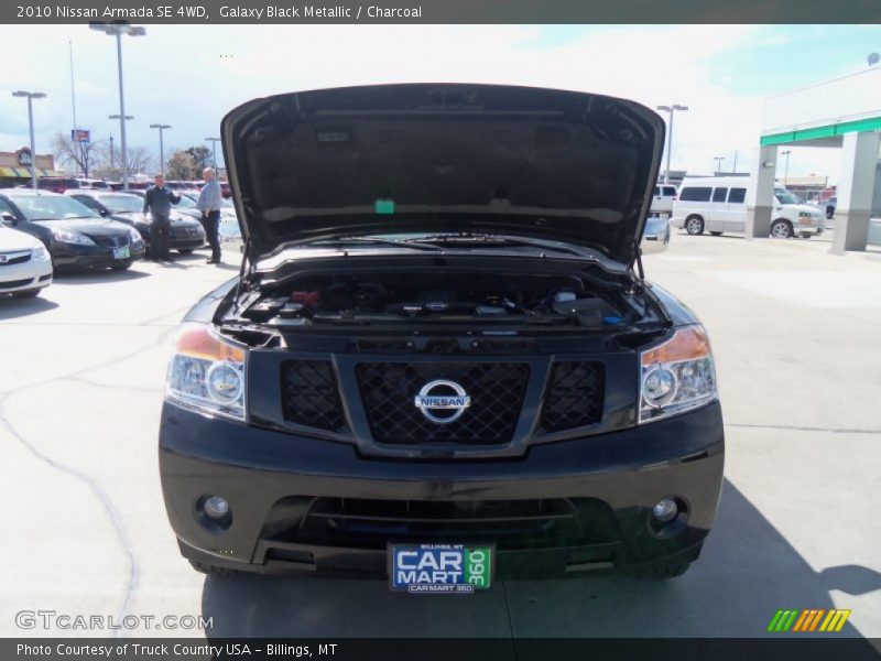 Galaxy Black Metallic / Charcoal 2010 Nissan Armada SE 4WD