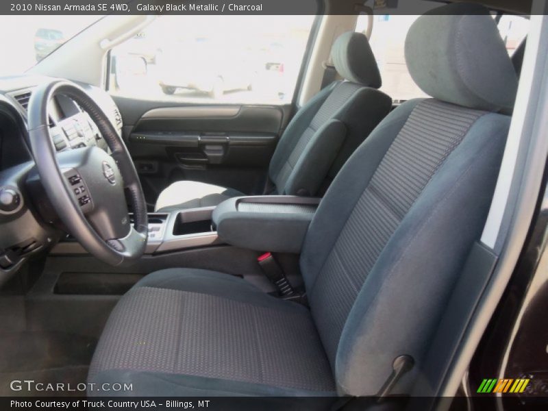 Galaxy Black Metallic / Charcoal 2010 Nissan Armada SE 4WD