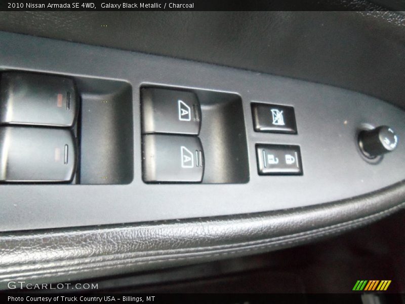 Galaxy Black Metallic / Charcoal 2010 Nissan Armada SE 4WD