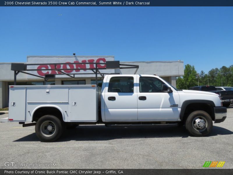 Summit White / Dark Charcoal 2006 Chevrolet Silverado 3500 Crew Cab Commercial