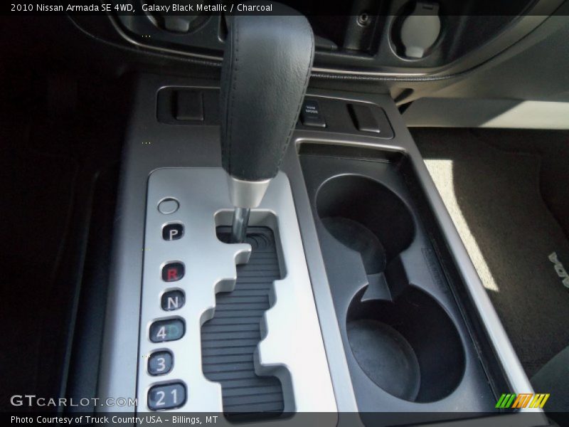 Galaxy Black Metallic / Charcoal 2010 Nissan Armada SE 4WD