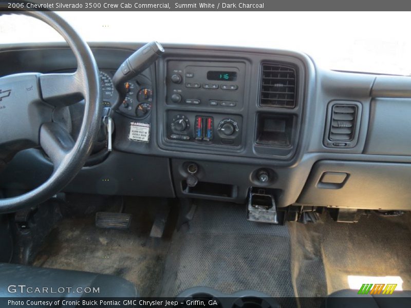 Summit White / Dark Charcoal 2006 Chevrolet Silverado 3500 Crew Cab Commercial