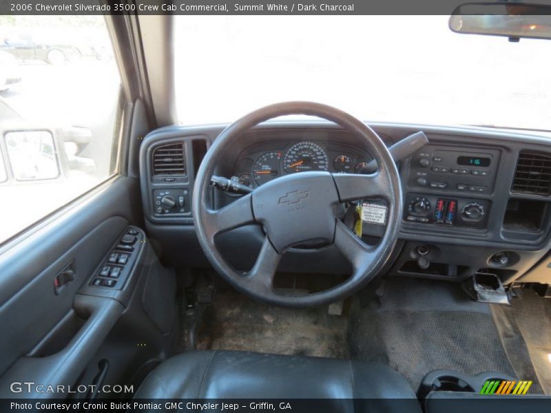 Summit White / Dark Charcoal 2006 Chevrolet Silverado 3500 Crew Cab Commercial
