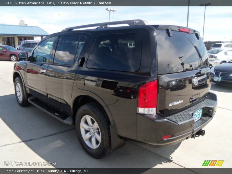 Galaxy Black Metallic / Charcoal 2010 Nissan Armada SE 4WD