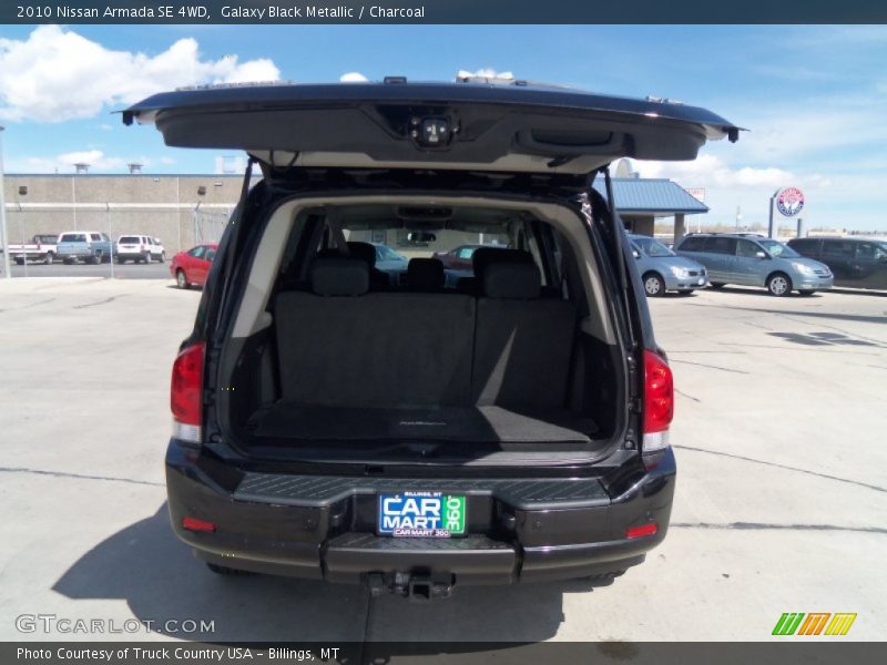 Galaxy Black Metallic / Charcoal 2010 Nissan Armada SE 4WD