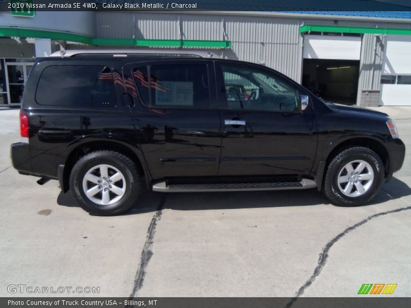 Galaxy Black Metallic / Charcoal 2010 Nissan Armada SE 4WD