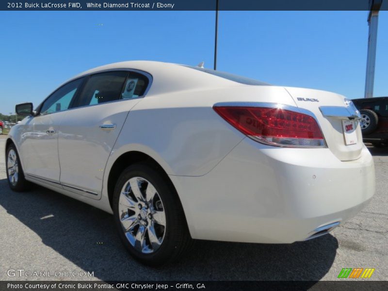 White Diamond Tricoat / Ebony 2012 Buick LaCrosse FWD