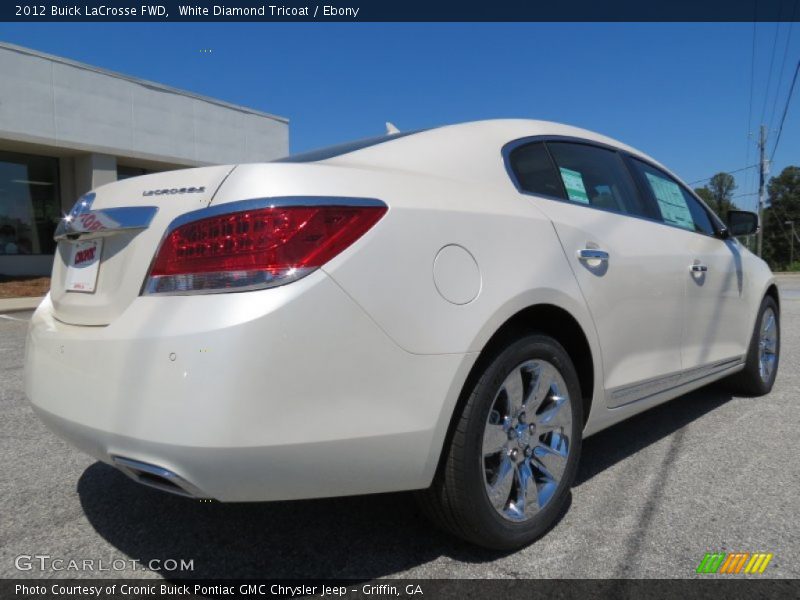 White Diamond Tricoat / Ebony 2012 Buick LaCrosse FWD